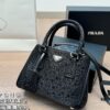 6930bf0f6e68136f4d9aee97 9-Color Set with Box, Prada, Fully Encrusted Bag, Super Satisfying, High Aesthetic Appeal, Must-Have for Fashion Enthusiasts, Size: 22 16