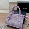 6930bf136e68136f4d9aee9d 9-Color Set with Box, Prada, Fully Encrusted Bag, Super Satisfying, High Aesthetic Appeal, Must-Have for Fashion Enthusiasts, Size: 22 16