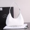 6930bf376e68136f4d9aeed1 Prada-inspired underarm bag with elegant design and sophisticated color scheme, size 24.14, model 8812