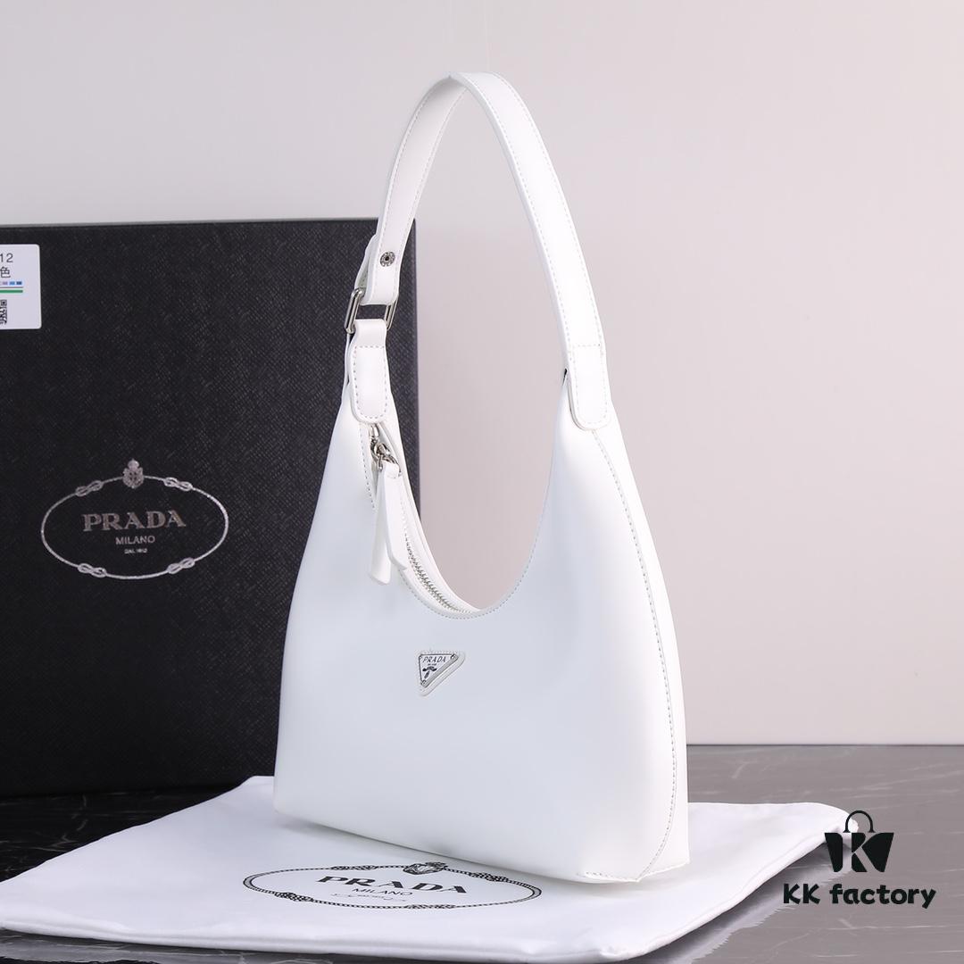 6930bf386e68136f4d9aeed4 Prada-inspired underarm bag with elegant design and sophisticated color scheme, size 24.14, model 8812