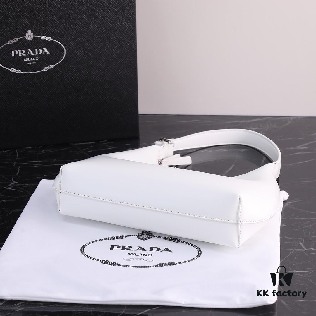 6930bf396e68136f4d9aeed7 Prada-inspired underarm bag with elegant design and sophisticated color scheme, size 24.14, model 8812