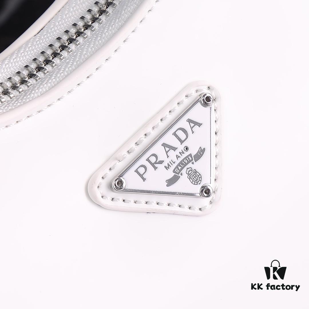6930bf3a6e68136f4d9aeed8 Prada-inspired underarm bag with elegant design and sophisticated color scheme, size 24.14, model 8812