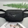 6930bf626e68136f4d9aef06 Prada Waist Bag - Latest Designer Model, High-End Waterproof Fabric, Compact and Practical