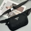 Prada Waist Bag - Latest Designer Model, High-End Waterproof Fabric, Compact and Practical