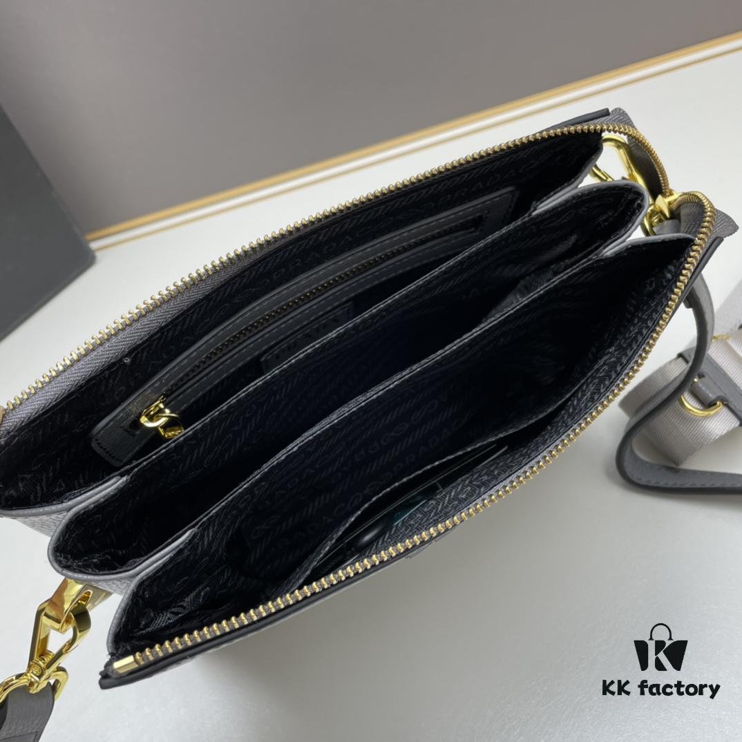 6930bf776e68136f4d9aef25 New Launch Prada PRADA Double Shoulder Strap 'Made in Italy' Exquisitely Crafted