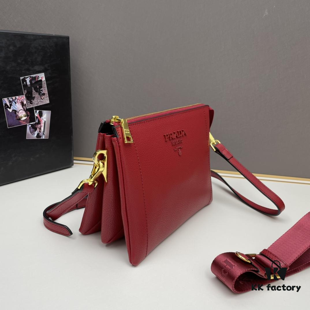 New Launch Prada PRADA Double Shoulder Strap 'Made in Italy' Exquisitely Crafted Backpack