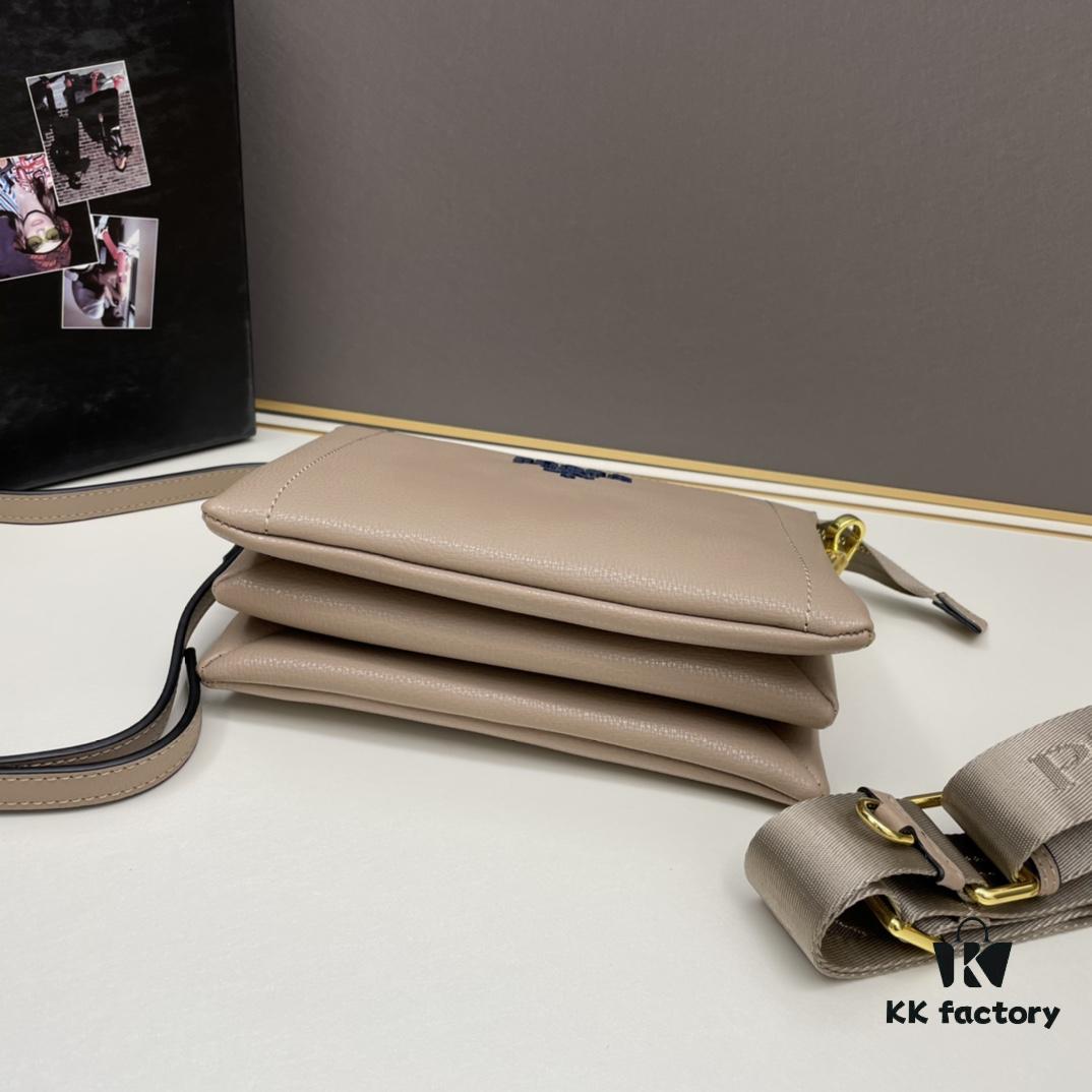 6930bf876e68136f4d9aef44 New Arrival Prada PRADA Double Shoulder Strap 'Made in Italy' Exquisitely Crafted Design, Model 1BH188, Size 24*19*6cm, Eight Best-Selling Colors