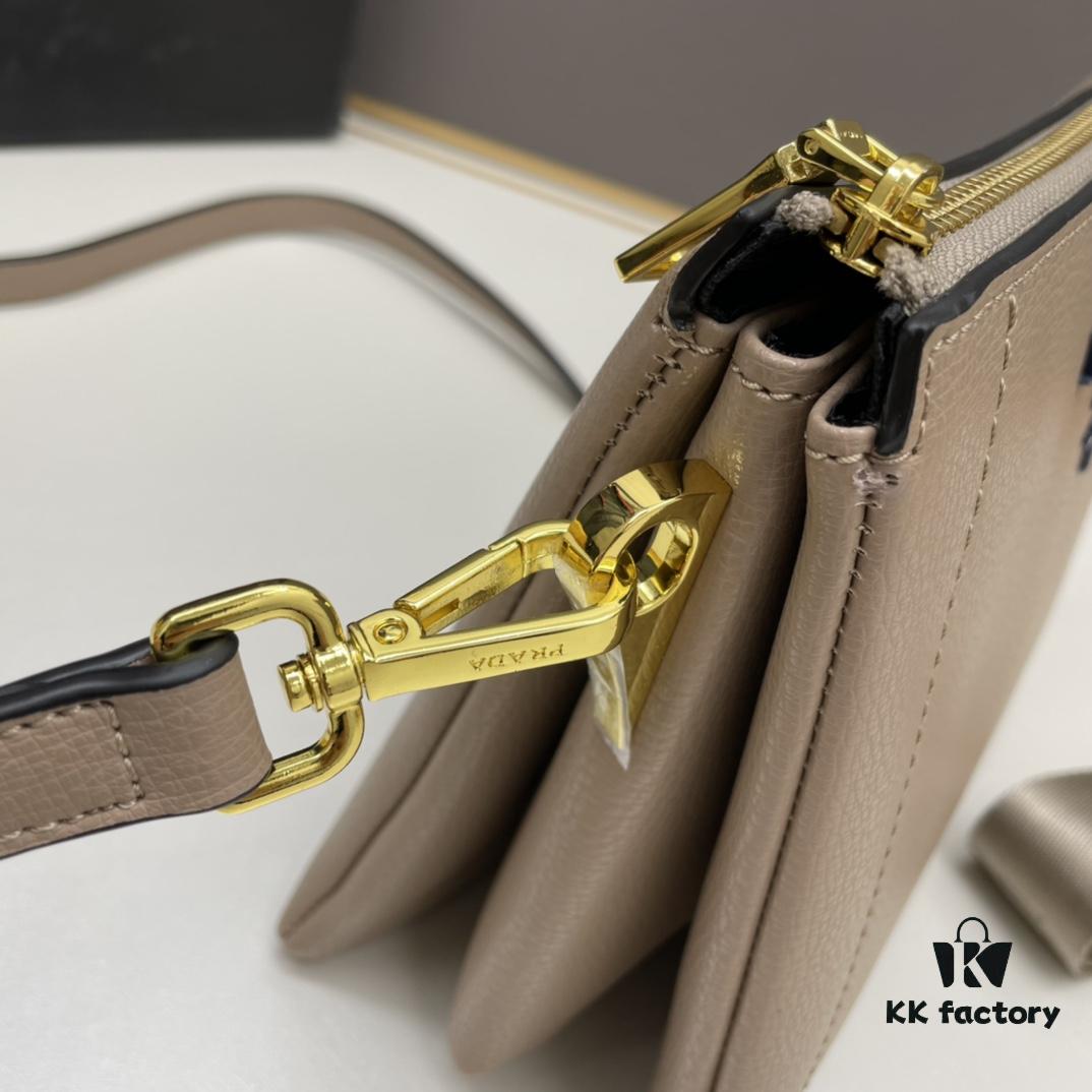 6930bf876e68136f4d9aef46 New Arrival Prada PRADA Double Shoulder Strap 'Made in Italy' Exquisitely Crafted Design, Model 1BH188, Size 24*19*6cm, Eight Best-Selling Colors