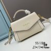6930bf956e68136f4d9aef64 PRADA Fashion Head-Covering Bag in Deer Grain Leather with Ostrich Texture