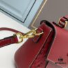 6930bf9e6e68136f4d9aef73 PRADA Fashion Head-Covering Bag in Deer Grain Leather with Ostrich Texture