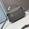 6930bfad6e68136f4d9aef89 PRADA Fashion Head-Covering Bag in Deer Texture Calfskin with Ostrich Print
