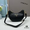 6930bfb46e68136f4d9aef98 Prada Moon / Crescent Bag - Fashionable Black Horse