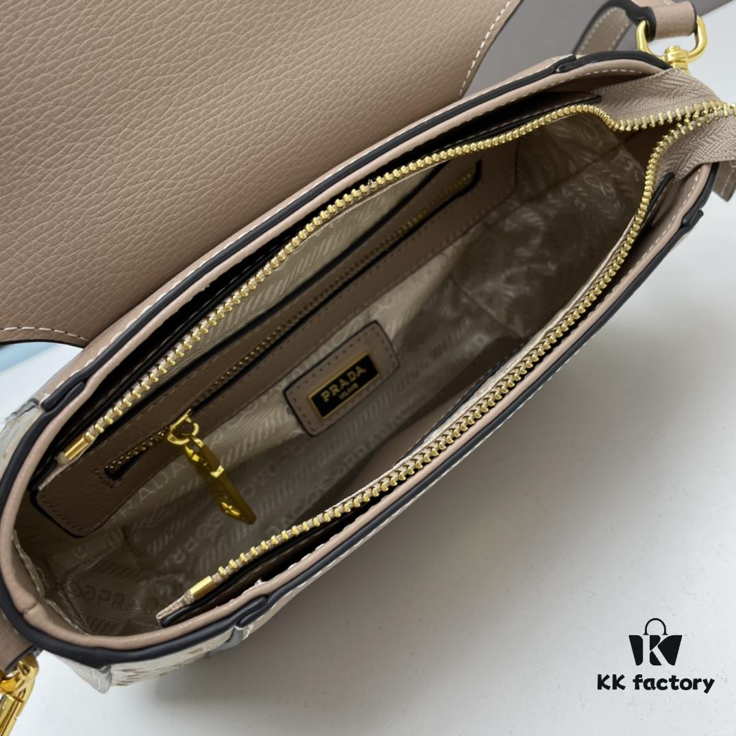6930bfb46e68136f4d9aef99 PRADA Fashion Head-Covering Bag, New Hot Style, Suede Calfskin with Ostrich Texture, Smooth Oil-Edging, Soft and Durable Leather, Includes Long Shoulder Strap