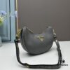 6930bfba6e68136f4d9aefa8 Prada Moon / Crescent Bag - Fashionable Black Horse