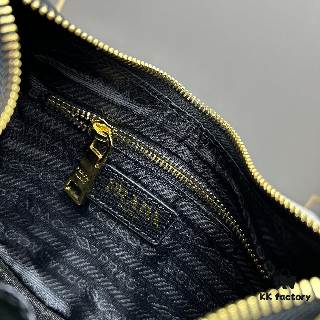 6930bfba6e68136f4d9aefa9 Prada Moon / Crescent Bag - Fashionable Black Horse