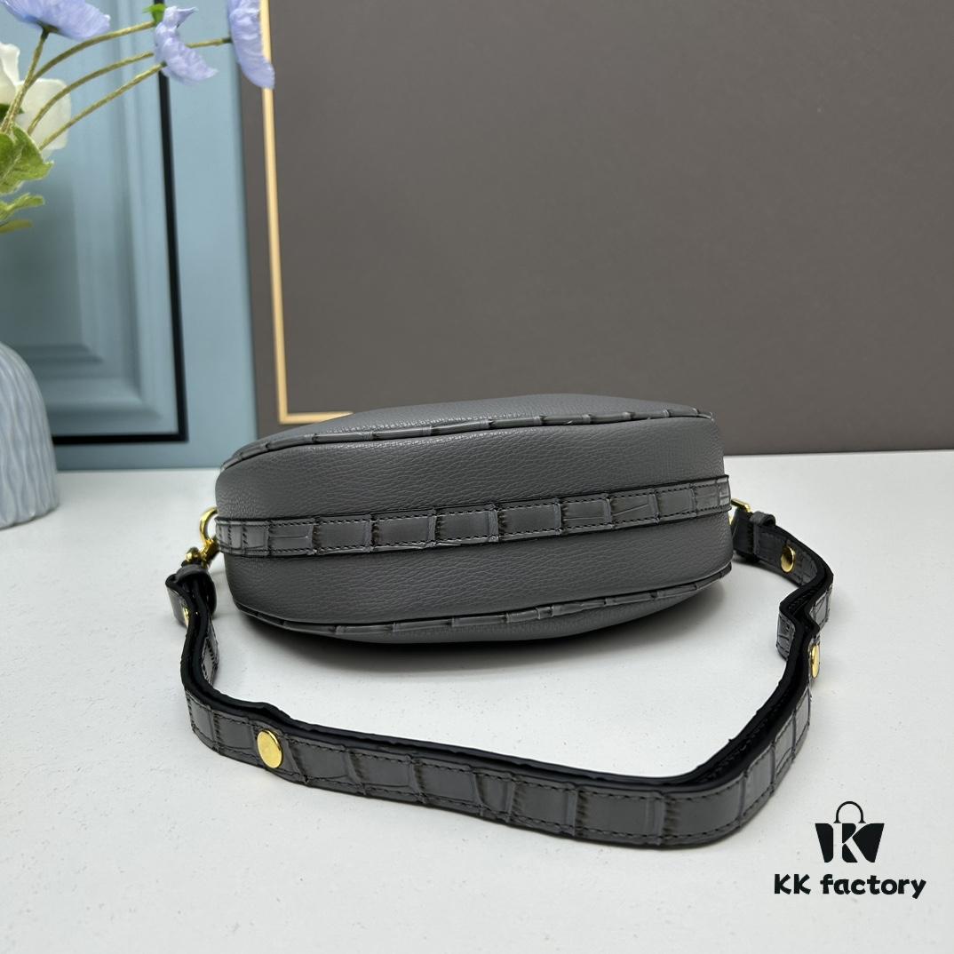 6930bfbd6e68136f4d9aefac Prada Moon / Crescent Bag - Fashionable Black Horse