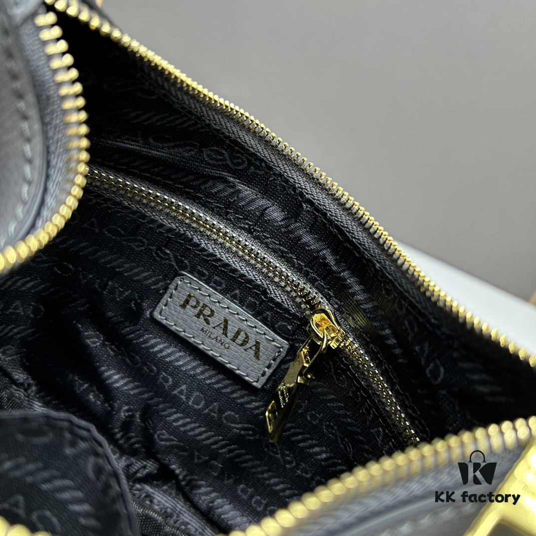 6930bfbe6e68136f4d9aefae Prada Moon / Crescent Bag - Fashionable Black Horse