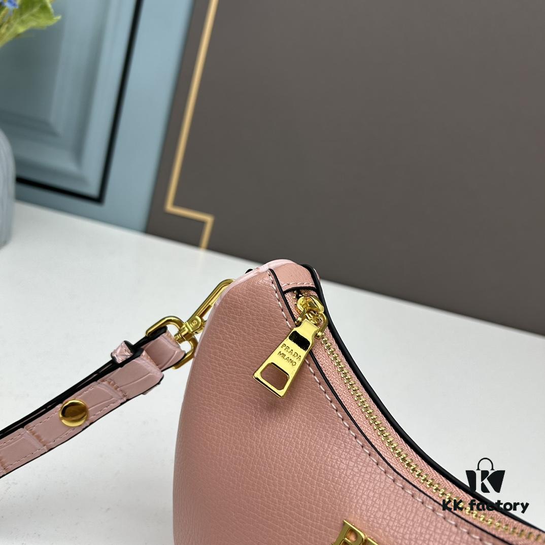 6930bfc06e68136f4d9aefb2 Prada Moon / Crescent Bag - Fashionable Black Horse