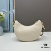 Prada Moon / Crescent Bag - Fashionable Black Horse
