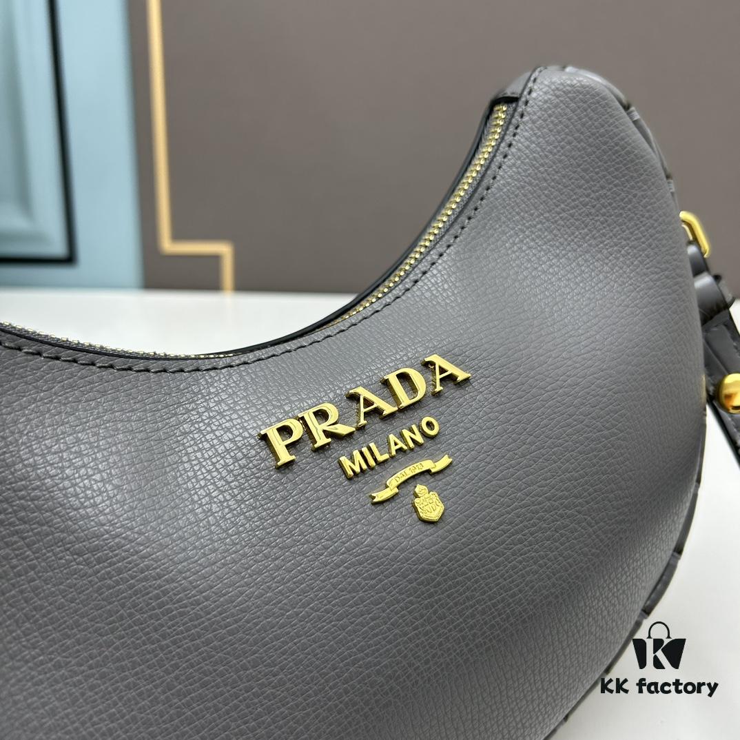 6930bfcb6e68136f4d9aefc3 Prada Moon / Crescent Bag - Fashionable Black Horse