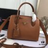 6930bfd56e68136f4d9aefd4 New Arrival☀Official Website Hot 2020 New Prada PRADA Handbag 💗 Model: 66153 Size: 30*24*14