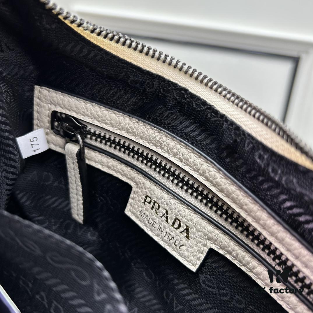 6930c04e6e68136f4d9af0ac PRADA New Arrival French Elegance Winter Casual Style Small Shoulder Bag 5003S 21*13*5.5cm