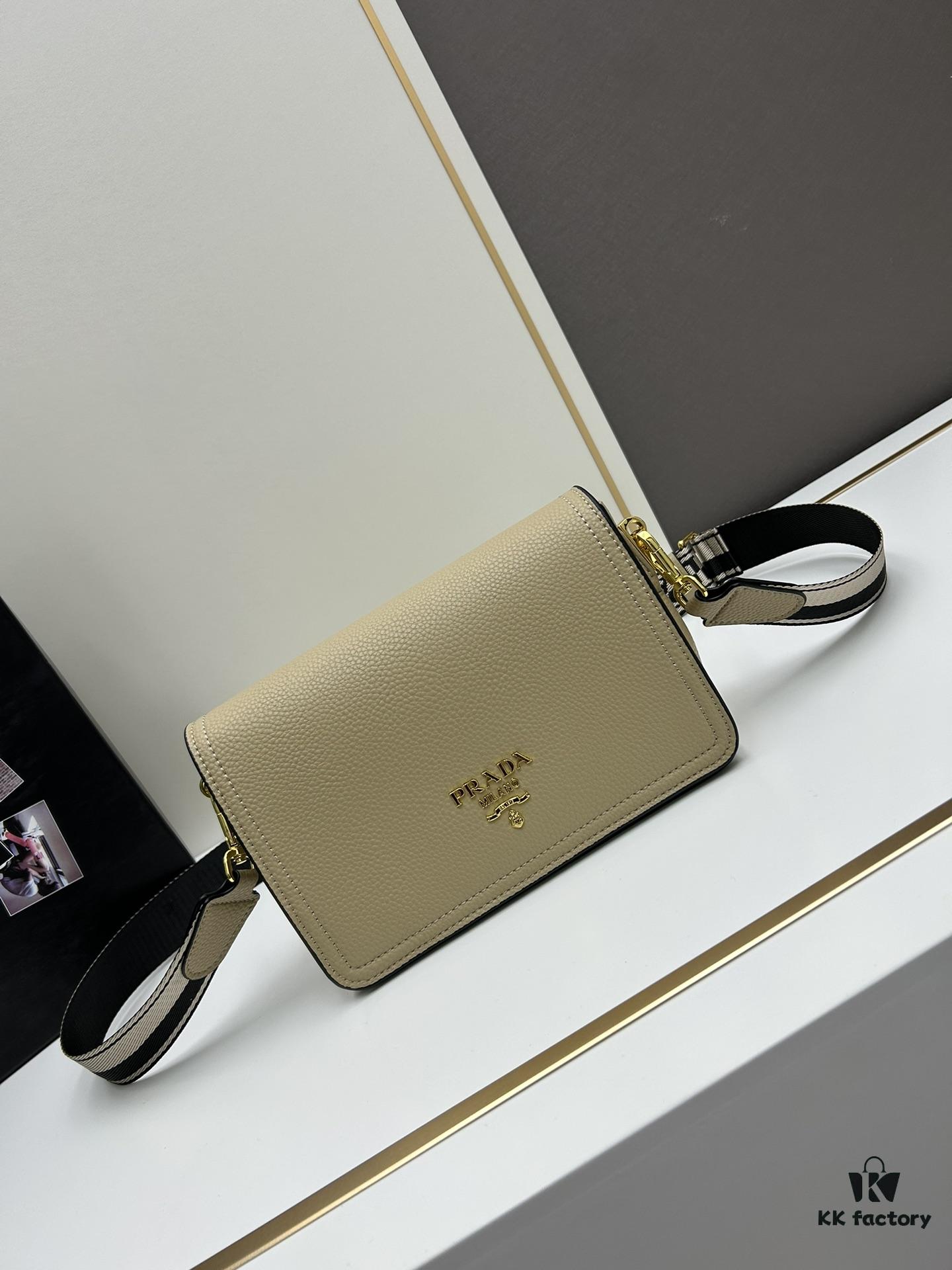 6930c06a6e68136f4d9af0e2 PRADA - Bestselling Flap Style with Letter-Woven Wide Fabric Strap