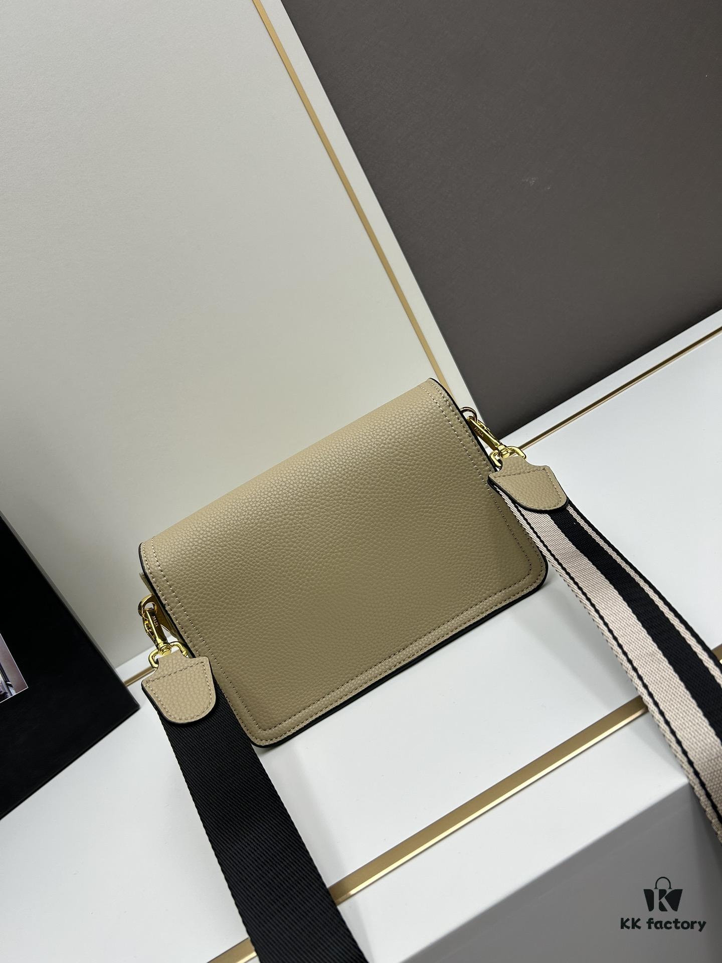 6930c06b6e68136f4d9af0e4 PRADA - Bestselling Flap Style with Letter-Woven Wide Fabric Strap