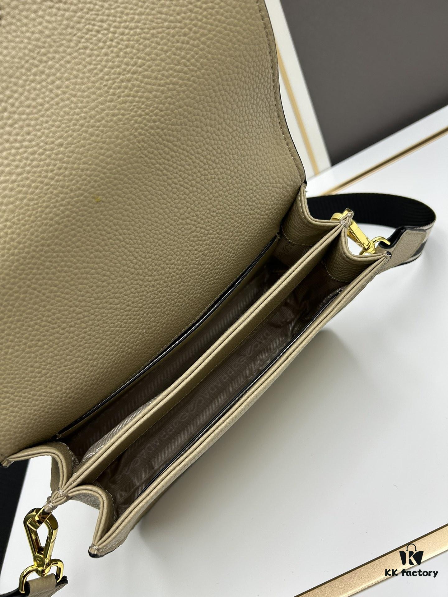 6930c06e6e68136f4d9af0e7 PRADA - Bestselling Flap Style with Letter-Woven Wide Fabric Strap