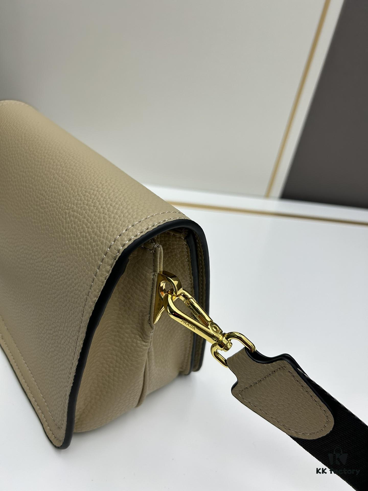 6930c06e6e68136f4d9af0e8 PRADA - Bestselling Flap Style with Letter-Woven Wide Fabric Strap