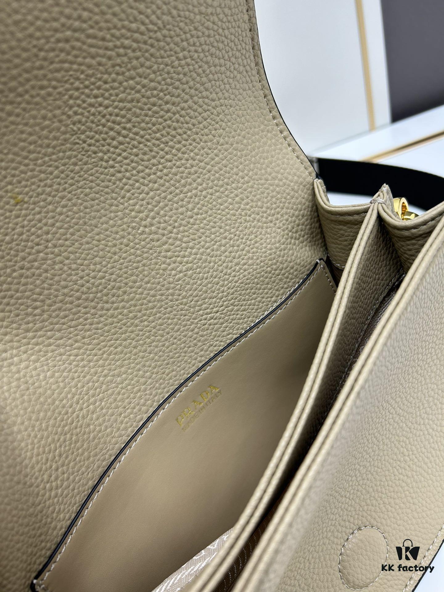 6930c06f6e68136f4d9af0e9 PRADA - Bestselling Flap Style with Letter-Woven Wide Fabric Strap