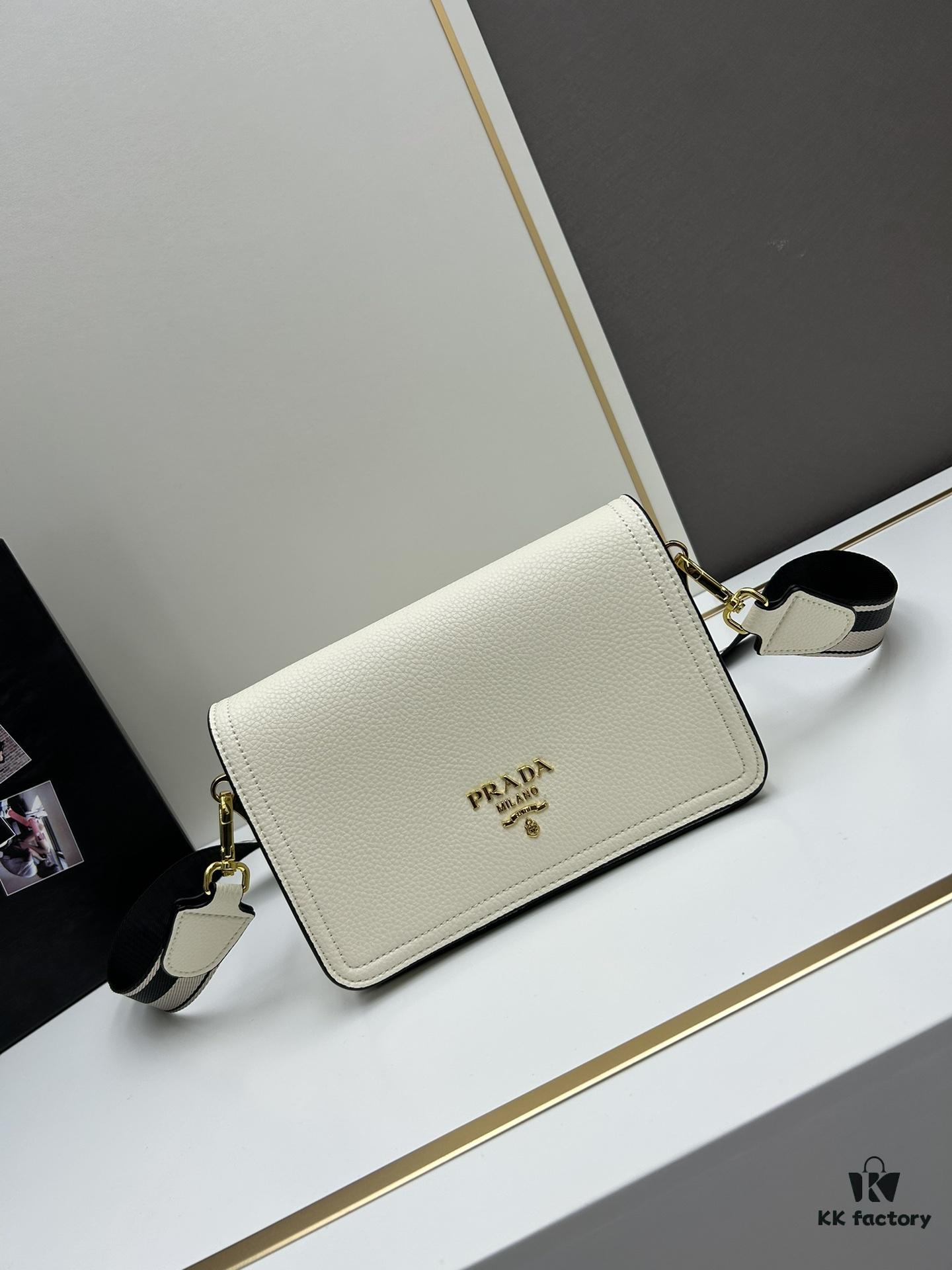6930c0786e68136f4d9af0fa PRADA - Bestselling Flap Top Bag with Letter-Woven Wide Fabric Strap