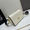 6930c0786e68136f4d9af0fb PRADA - Bestselling Flap Top Bag with Letter-Woven Wide Fabric Strap