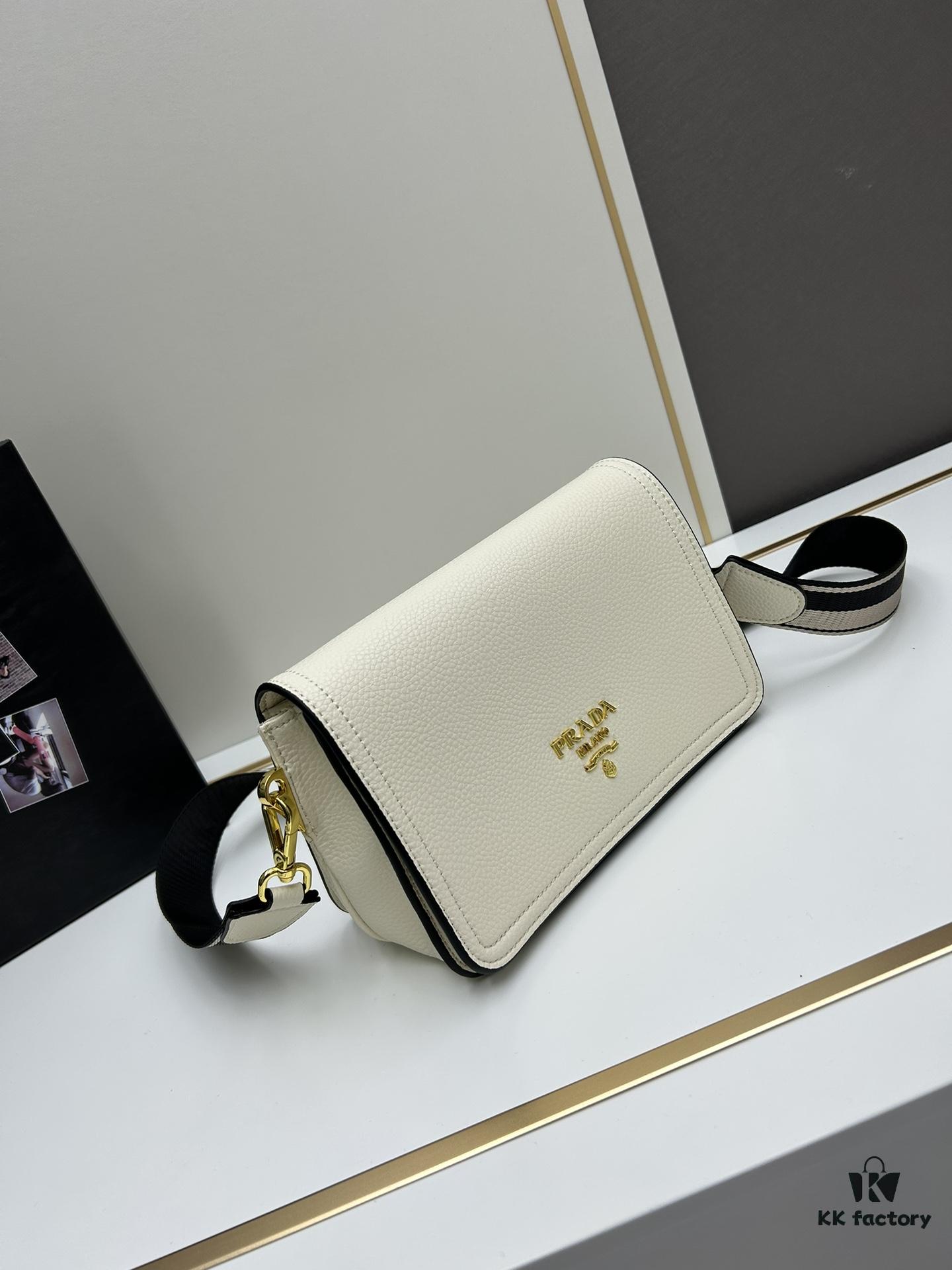 6930c0786e68136f4d9af0fb PRADA - Bestselling Flap Top Bag with Letter-Woven Wide Fabric Strap