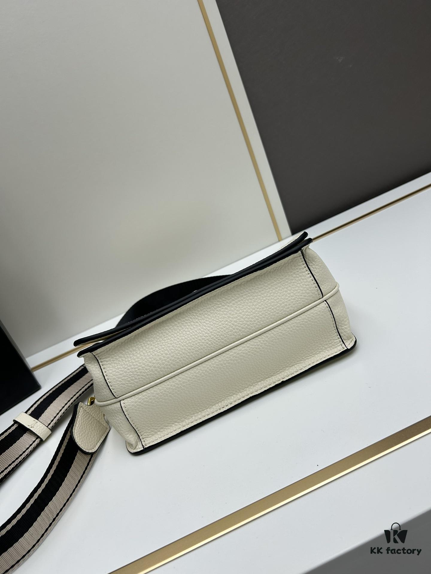 6930c07b6e68136f4d9af0fe PRADA - Bestselling Flap Top Bag with Letter-Woven Wide Fabric Strap