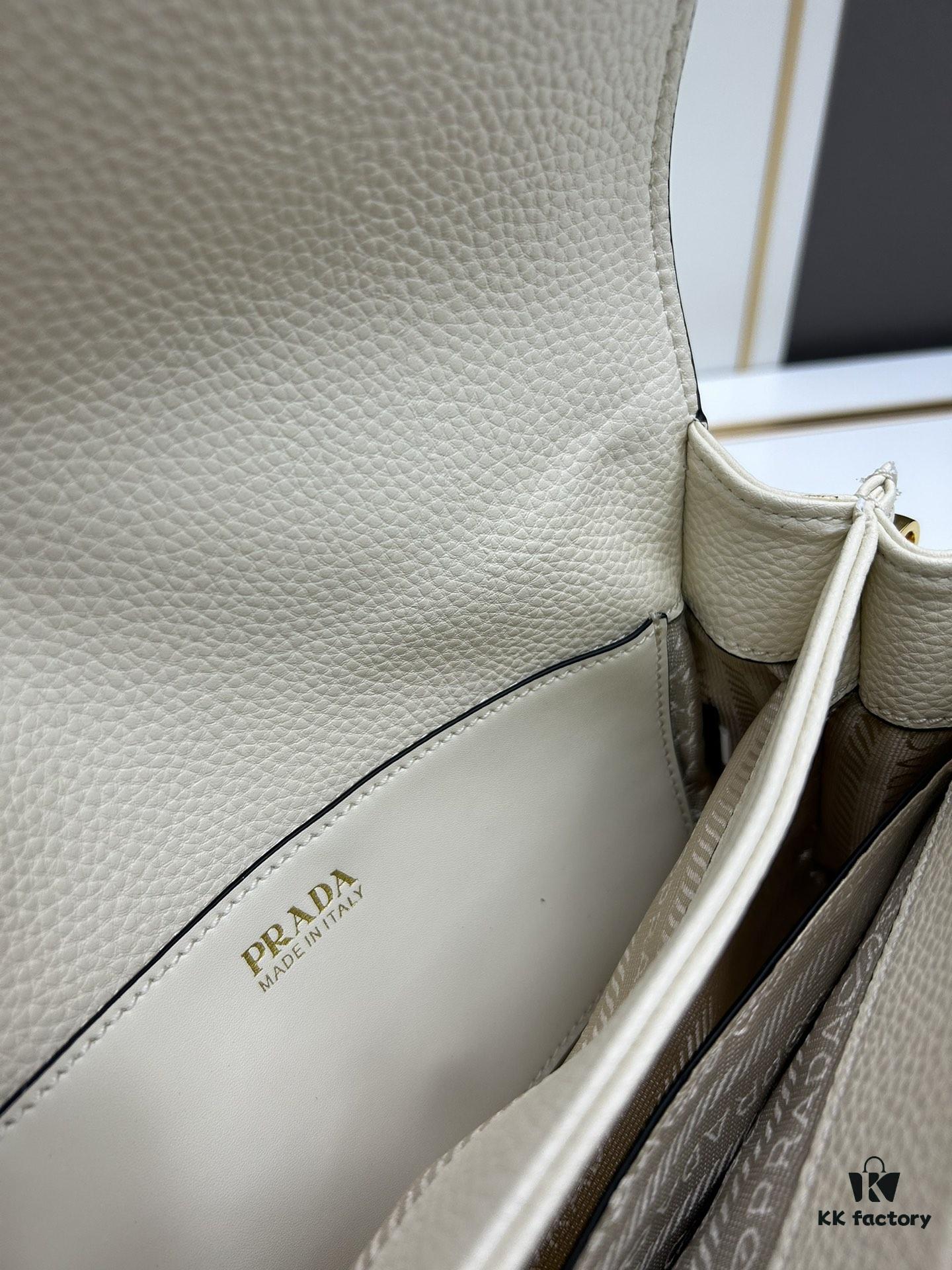 6930c07c6e68136f4d9af102 PRADA - Bestselling Flap Top Bag with Letter-Woven Wide Fabric Strap