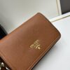 6930c07e6e68136f4d9af105 PRADA - Bestselling Flap Bag with Letter-Print Wide Fabric Strap