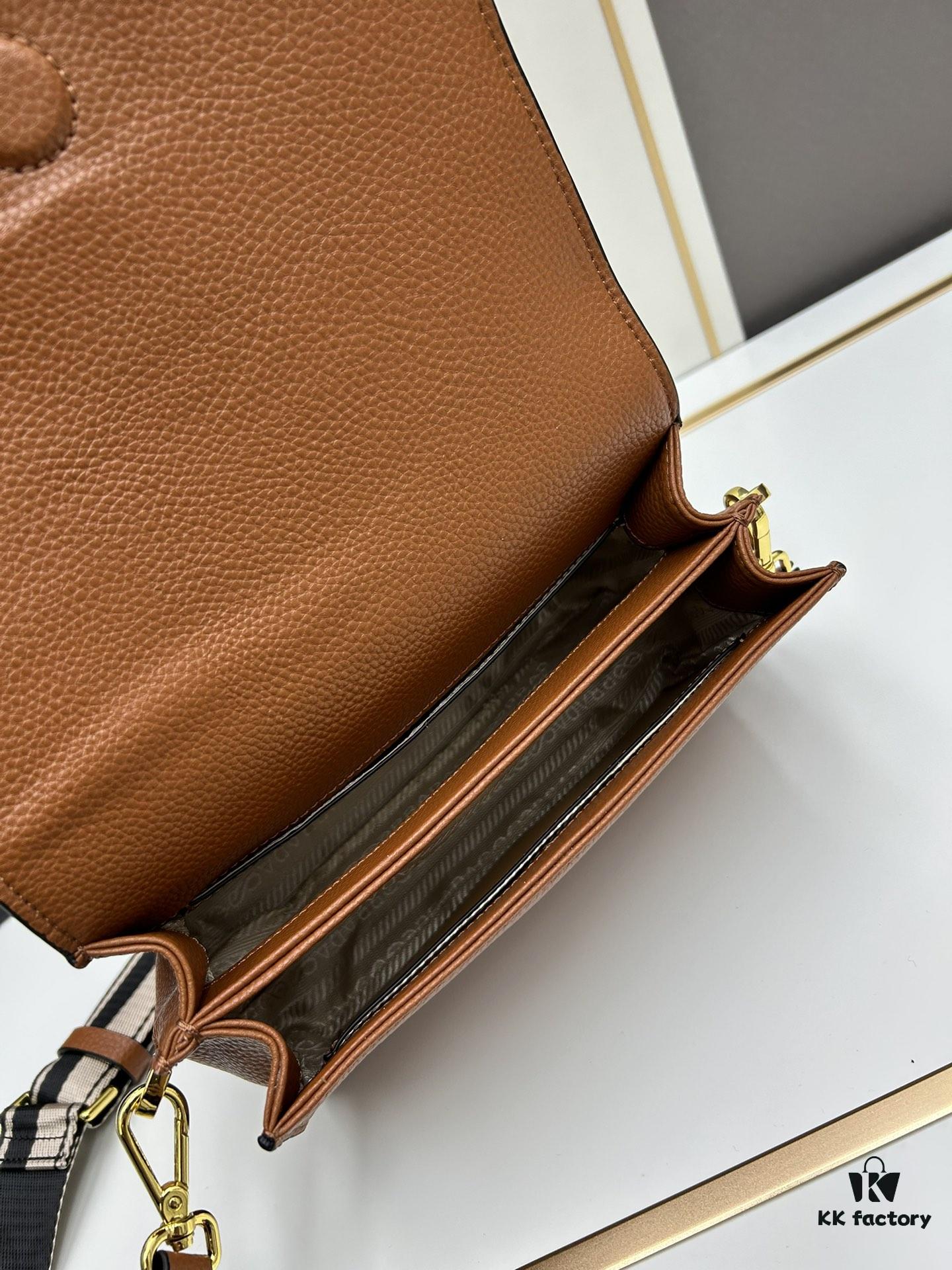 6930c0816e68136f4d9af108 PRADA - Bestselling Flap Bag with Letter-Print Wide Fabric Strap