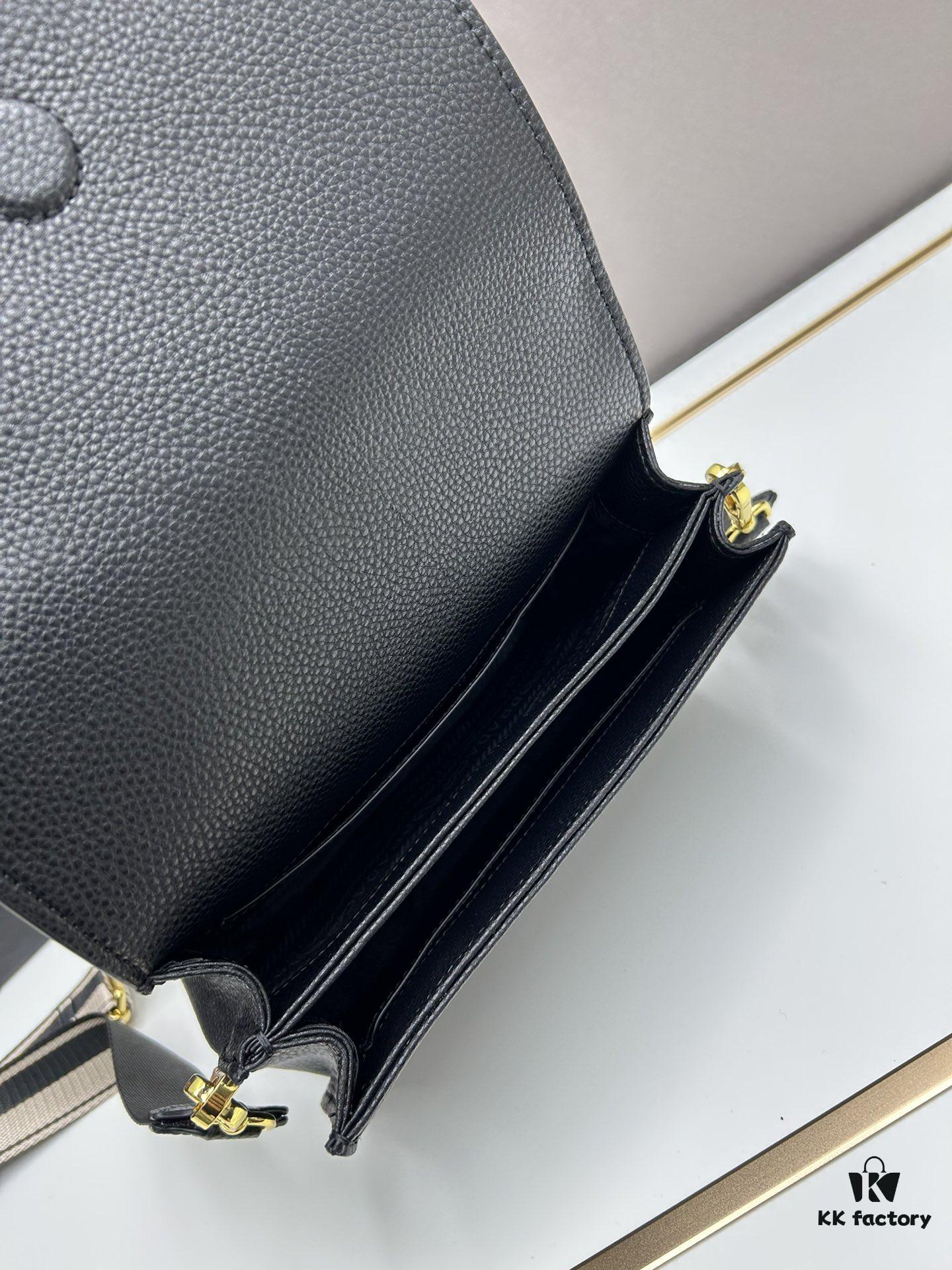6930c0846e68136f4d9af110 PRADA - Bestselling Flap Bag with Letter-Woven Wide Fabric Strap