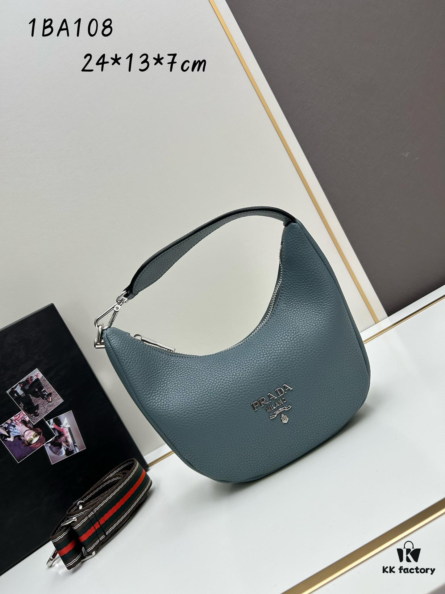 6930c08f6e68136f4d9af123 PRADA Underarm Bag - French Elegance, Fashionable and Versatile