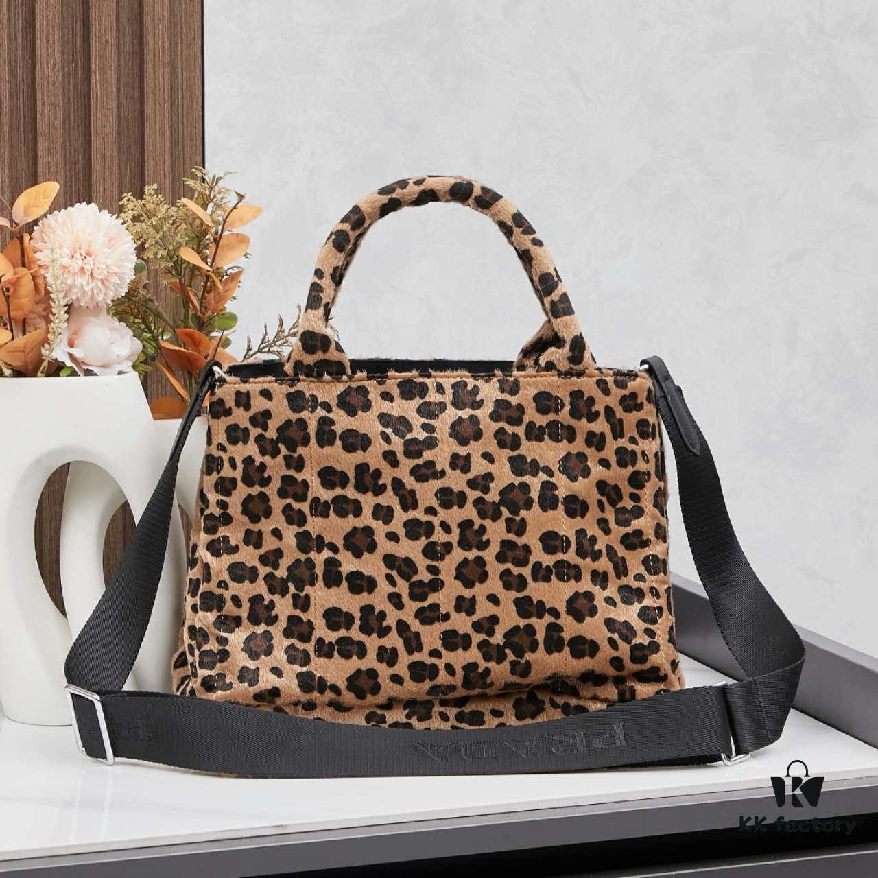 6930c0c66e68136f4d9af177 Prada Pradasoftlux Leopard Print Killer Bag with High-End Texture
