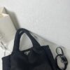 6930c0e06e68136f4d9af1a5 Prada Nylon Cotton Tote Bag (with Long Shoulder Strap)
