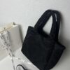 6930c0e06e68136f4d9af1a6 Prada Nylon Cotton Tote Bag (with Long Shoulder Strap)