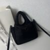 6930c0e66e68136f4d9af1b0 Prada Nylon Cotton Tote Bag (with Long Shoulder Strap)