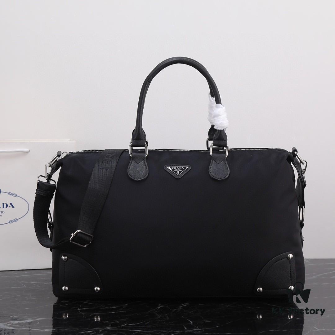 6930c0ec6e68136f4d9af1bb 2023 Spring Summer Men's Hand-Carry Travel Bag 🐆 Prada-Inspired Stylish Large Duffel Bag – Fashionable, Versatile, and Spacious for Both Men and Women