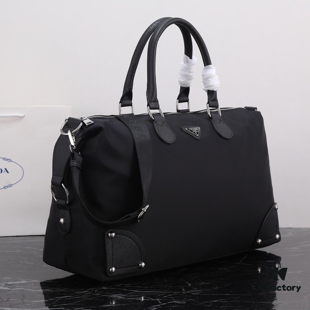 6930c0ed6e68136f4d9af1bc 2023 Spring Summer Men's Hand-Carry Travel Bag 🐆 Prada-Inspired Stylish Large Duffel Bag – Fashionable, Versatile, and Spacious for Both Men and Women