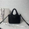 6930c0f26e68136f4d9af1c4 Prada Nylon Cotton Tote Bag (with Long Shoulder Strap)