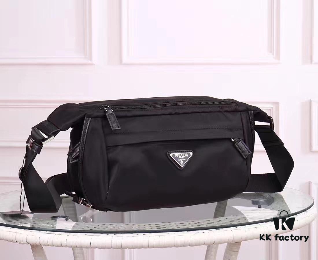 6930c0f96e68136f4d9af1d2 PRADA Official Website Version, Real Photo Shoot, Best-Selling Shoulder Crossbody Bag, Original Imported Fabric with Authentic Hardware, Precision Craftsmanship, Original Quality + 175 Contractor, Black Color, Model 991 = Size: W28 x H20 x D15