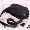 6930c1046e68136f4d9af1e2 PRADA Official Website Version, Real Photo Shoot, Best-Selling Shoulder Crossbody Bag, Original Imported Fabric with Authentic Hardware, Precision Craftsmanship, Original Quality + 175 Contractor, Black Color, Model 991 = Size: W28 x H20 x D15