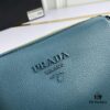 New Prada Flip Shoulder Crossbody Bag Model 66136 with Two Straps, Striped Strap Genuine Leather Handbag, 2019 Summer Fashion Women's Bag
